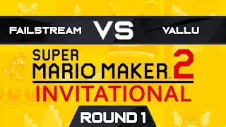 Failstream vs Vallu111 | Round 1 | GSA Super Mario Maker 2 Endless Speedrun Invitational