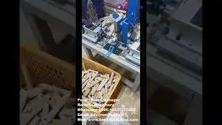 Automatic Round Wooden Handle Hole Drilling Machine