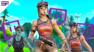 Killing Twitch Streamers #1 (With Reactions) - Fortnite Battle Royale