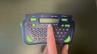 Brother PT-80 P-Touch Electronic Labeling System