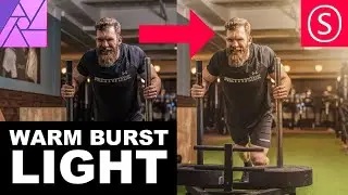 Affinity Photo - Warm Light Burst - Tutorial
