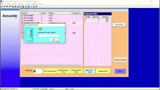 Accurate Cater Easiest software for Retaurant Billing with KOT system.