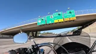 Randytbird - out for a ride on my day off on the Dyna street bob