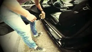 BMW M3 e46 burnout drift drive convertible donuts lithuania