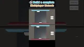 Step by step build a complete Multiplayer Netcode in Unity Visual Scripting 