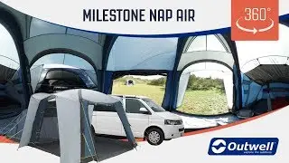 Milestone Nap Air Drive Away Air Awning - 360 video (2019)