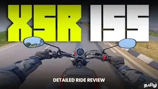 Yamaha XSR 155 - Detailed Ride Review | Retro Style with R15 Performance?
