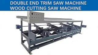 Double End Trim Saw Machine Wood Cutting Saw Machine