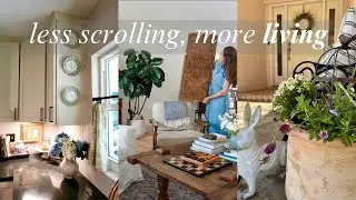 Spring HOME PROJECTS | Decorating, Thrifting, Gardening, & a DIY