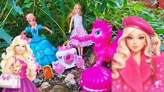 Finding Lost Toys 👑🧸 | Barbie, Princess, Pony & Magic Carriage