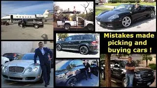Most common mistakes made when picking or buying a vehicle for Uber and Lyft