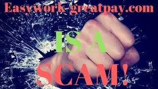 Easywork greatpay com Scam Review | How to Spot A Scam