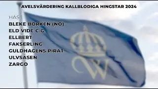 Avelsvärderingen Kallblod 2024