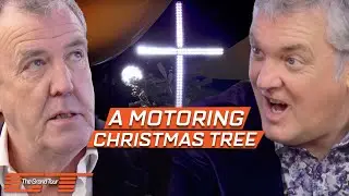 Jeremy Clarkson, Richard Hammond and James May Show Off Their Christmas Set of The Grand Tour