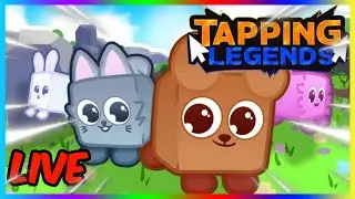 (🔴LIVE) NEW UPDATE IN Tapping Legends Final! (Roblox)
