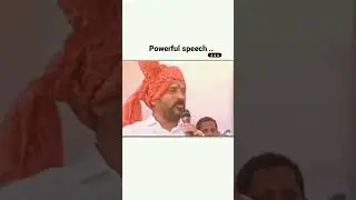 Revanth Anna powerfull speech #telanganacongress #revanthreddy #congress2022 #rahulgandhi #congress