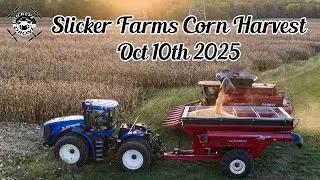 2011&nbsp;Case 6088 Harvesting Corn @ Slicker Farms | 10-10-2025 | Canal Fulton, Ohio