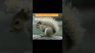 squirrel's tails are amazing!? #facts #amazingfacts #interestingfacts #shorts