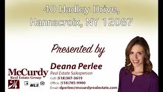 40 Hadley Drive Hannacroix, NY 12087 Video Walkthrough