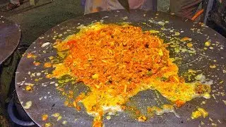 Unique New Cheesy Egg Variety at Kamdar Omelet Center Vadodara | Street food of India | Egg recipes