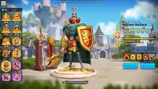 RISE OF KINGDOM - J'AI EXPERTISÉ WILLIAM WALLACE !!! - KVK SOC #3206