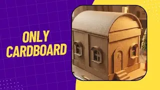  How to Build a Modern Miniature House: Hours of Cardboard Crafting