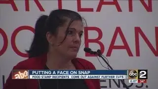Putting a face on food stamps in Maryland