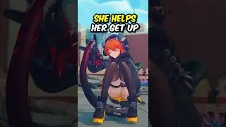 I just realized that Magus actually helps Orphie get up