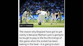 England's struggle, Lyon's spin#Depression#Mental Health#Cricke