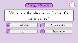 Genetics Important MCQs | Biology Top 20 Quiz | All Competitive & Entry Level Exams