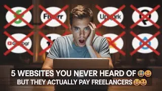 5 Websites No One Told You About 😱 | Real Freelance Jobs, No Scam 💼