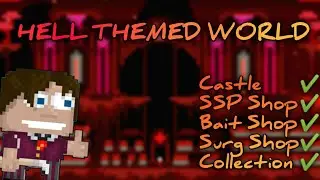 Building a Hell Themed World | Growtopia