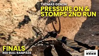 GoPro: Thomas Genon Stomps 2nd Finals Run - FINALS Red Bull Rampage 2024