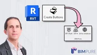 1-Click Revit Toolbar Generator - pyRevit Bundles Creator | BIM Pure Live Clip