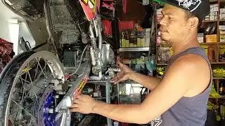 paano mag disk break XR200