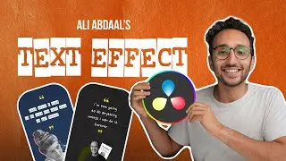 3 Viral Text Animations Like Ali Abdaal | DaVinci Resolve Hindi