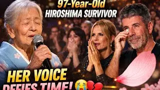 Her Voice Defies Time: 97-Year-Old Hiroshima Survivor Stuns Talent Show 🌸💔