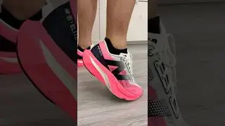 Super Comfortable! New Balance Elite v4 Ultra Pink with white and black #newbalance #elitev4