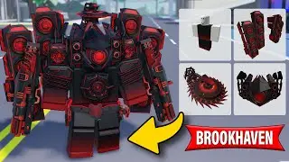 NEW!! Cyber TITAN SPEAKERMAN 3.0 - Skibidi Toilet - ROBLOX Brookhaven! (ID Codes)