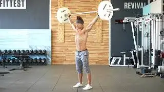 Snatch Grip Overhead Hold