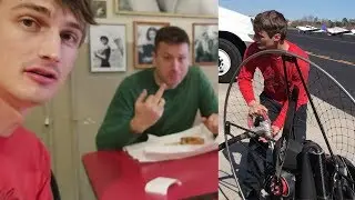 Short Paramotor Cross Country for Food and Friends