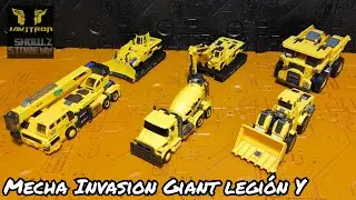 Review Transformers Mecha Invasion Giant Legi&oacute;n G2 Devastator Set of 6 Gift Box Javitron @ShowZStore