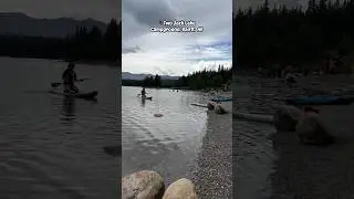 Two Jack Lake Campground in Banff Alberta