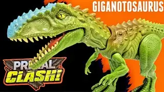 PRIMAL CLASH RETURNS! Lanard toys Giganotosaurus Review!!!