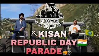 ⛏️Kisan 🇮🇳Republic day🇮🇳 🚜Parade🚜 #Shorts #kisanparade