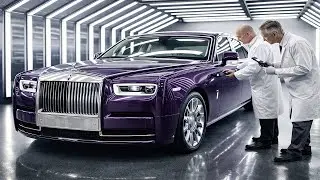 Rolls-Royce Phantom VIII: Curing & Inspecting the Bespoke Twilight Purple Paint Finish