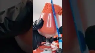 Sand Drip! So Satisfying!! #asmr #kineticsand #satisfying #subscribe #slime