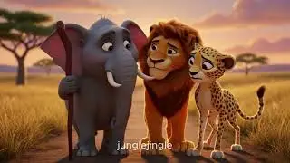 🦁 Simba the Lion King | Bedtime Story for Kids | Save the Savannah 🌿✨