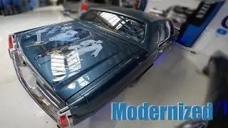 Автомагнитола Cadillac Fleetwood: сенсорный головной блок #carcustom #lowrider #cadillacfleetwood