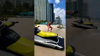 Eh-Eh 🏄🏾&zwj;♂️🌊 #ocean #miami #views #relax  #break #summer #coffee #nap #southbeach #jetski